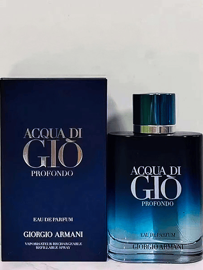 Armani Acqua Di Gio Profondo Eau De Parfum 100 ml