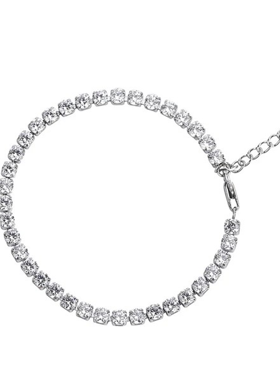 Pulsera Tennis Ajustable – Acero 304 con Baño de Oro 18K (Unisex) 4