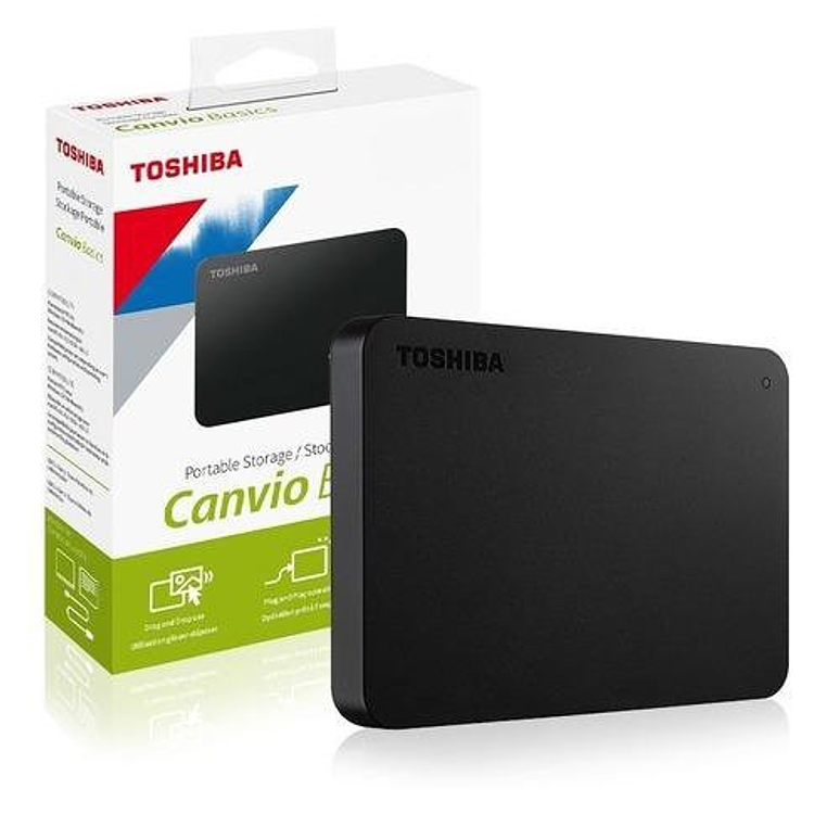 Disco Duro Externo Toshiba Canvio Basic 1Tb 1