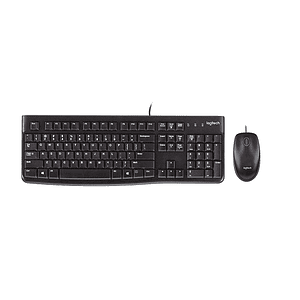 Kit Teclado + Mouse Logitech Mk120 Alámbrico