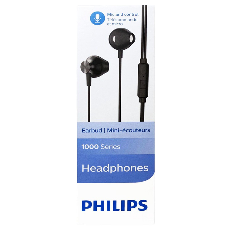 Audífono Philips Taue101 Negro 4