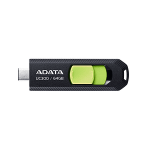 Pendrive Uc 300 64G Type C Negro/Verde 3.2