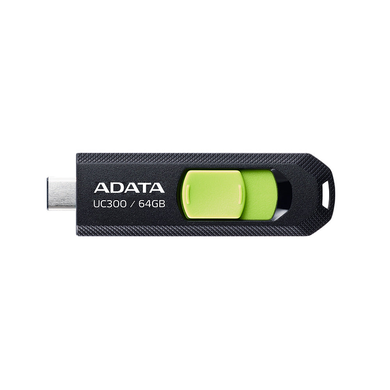 Pendrive Uc 300 64G Type C Negro/Verde 3.2 1