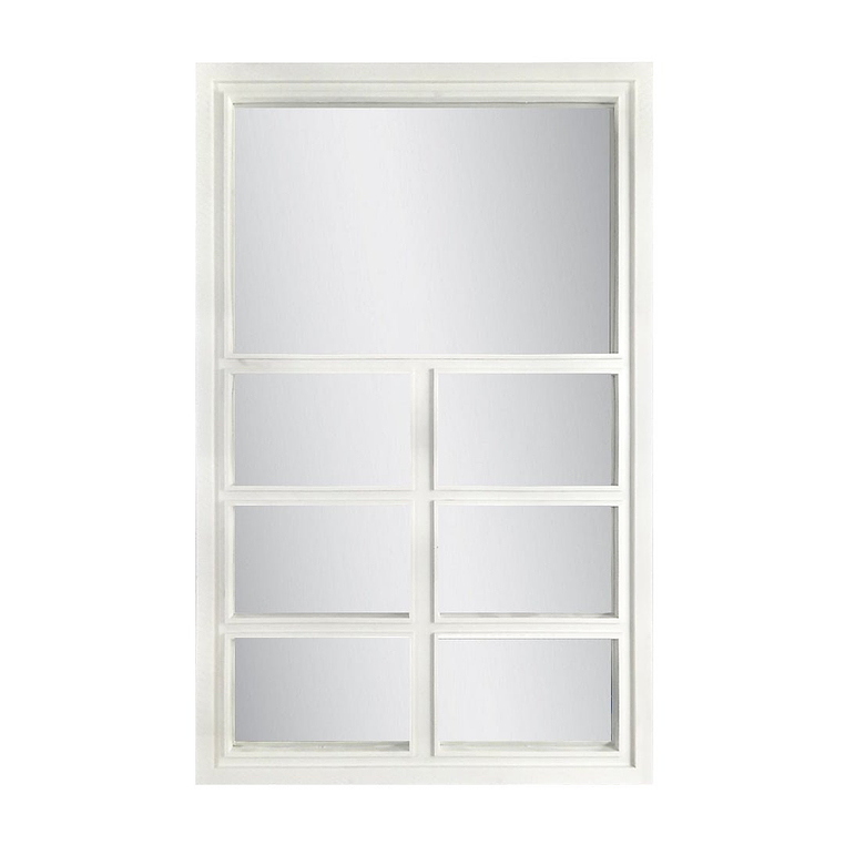 Espejo Tipo Ventana Blanco 58X37Cm 1