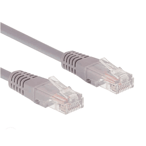 Cable Red Categoría 6 De 10 Mts Gris Ulink