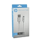 Hp Cable Usb-C A Usb-A 2Mts 3A Carga Rápida Y Datos 480 Mbps Blanco - Miniatura 4