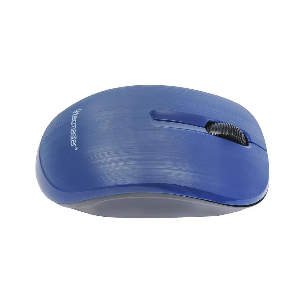 Mouse Tecmaster Inalámbrico Azul 2