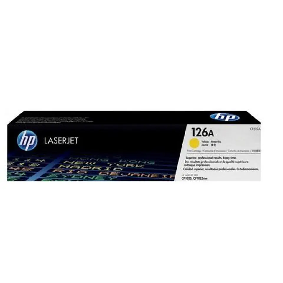 Tóner Original Hp 126A Y (CE312)  1