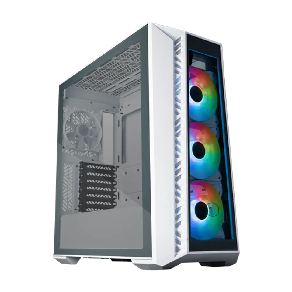 Gabinete Gamer Cooler Master Masterbox Mb520 White 1