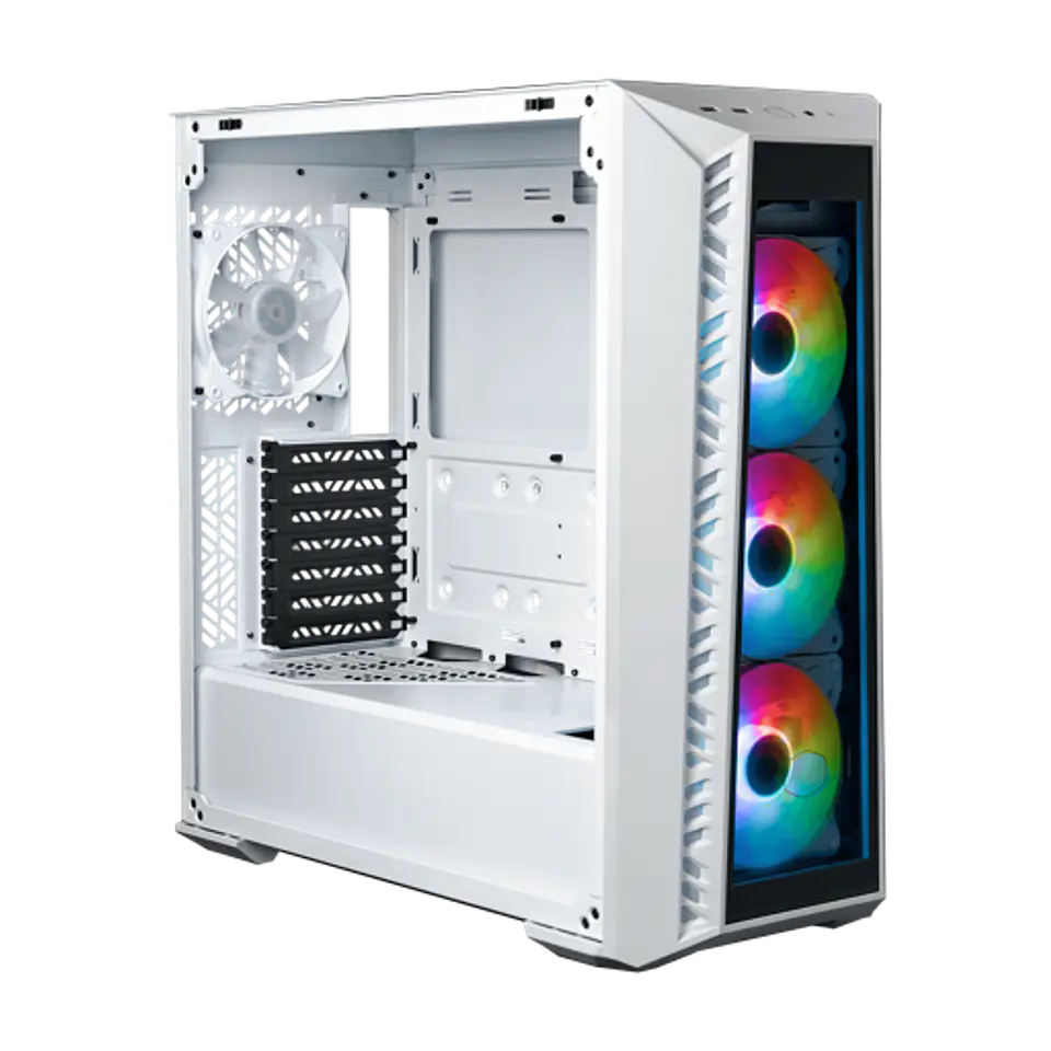 Gabinete Gamer Cooler Master Masterbox Mb520 White 2