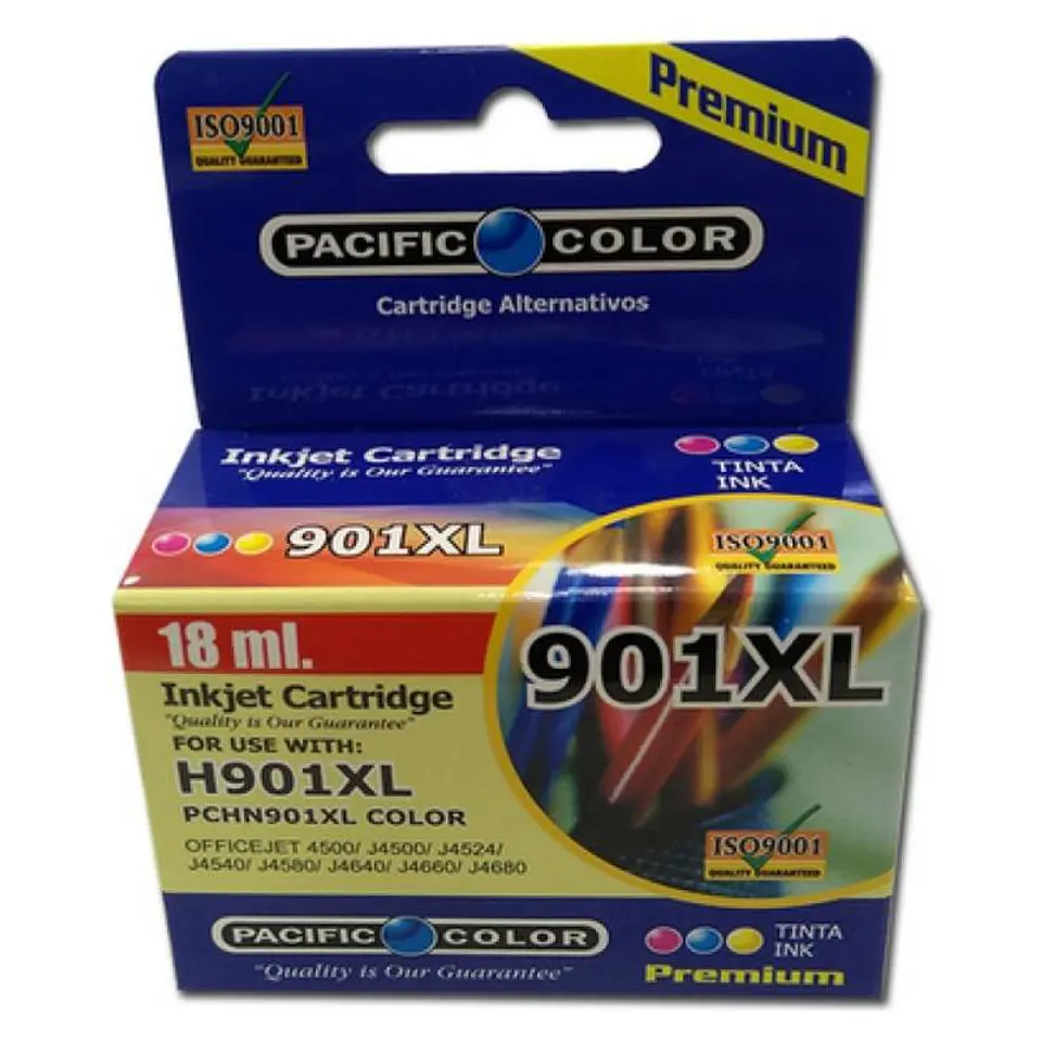 Cartucho Alternativo Pacific Color H901Xl Cl 2