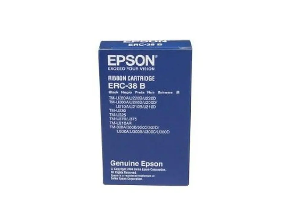 Cinta De Impresora Original Epson Erc-38 1