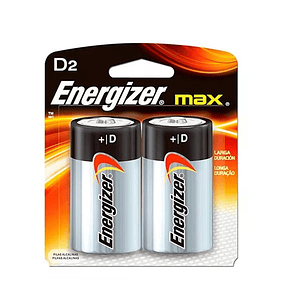 Pack De 2 Pilas Energizer Grandes D