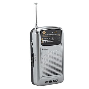 Radio Portátil Philco Icx-15 C/Audífono