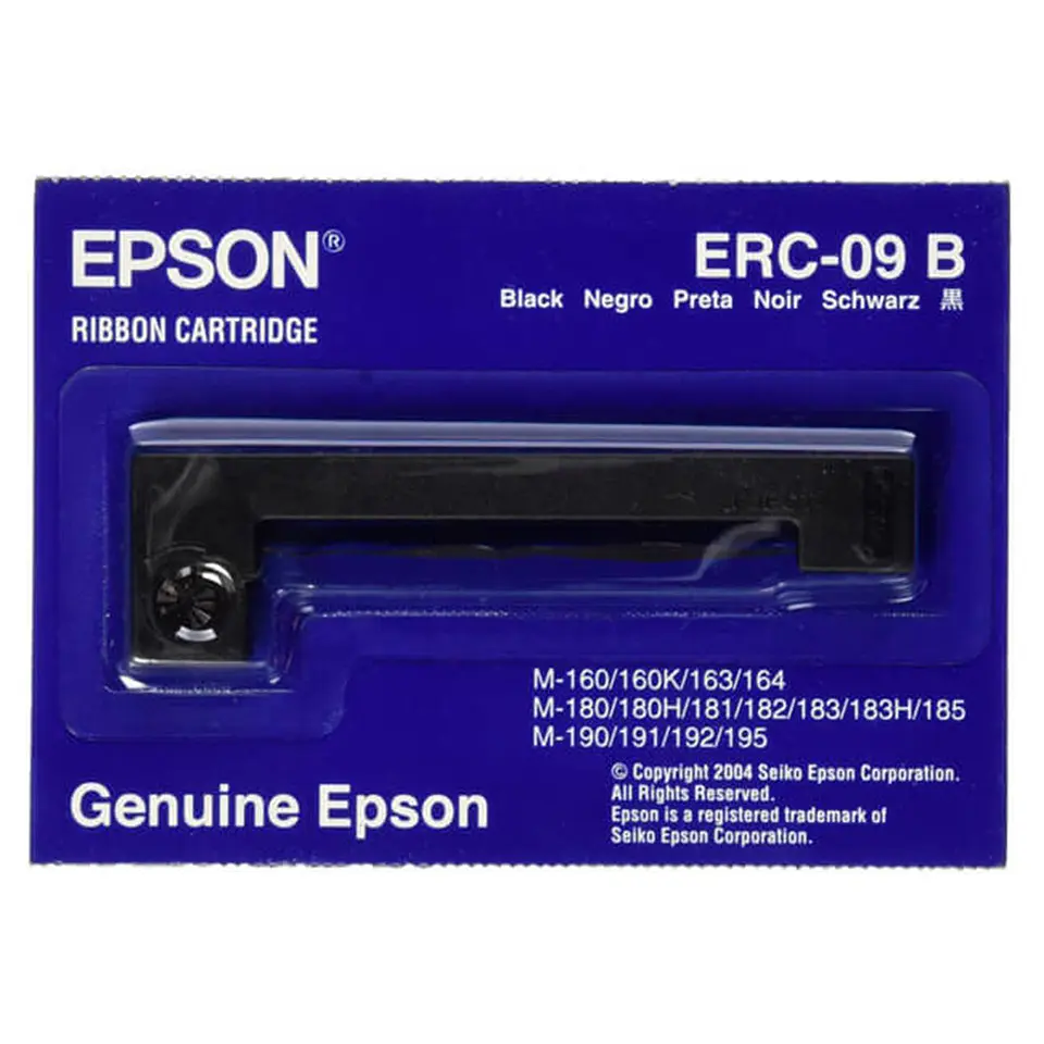 Cinta De Impresora Epson Erc-09B Negro 1