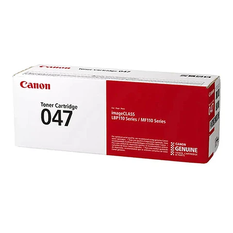 Tóner Original Canon 047 Negro – Rendimiento 1.600 Páginas