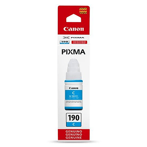 Tinta Original Canon GI-190 Cian