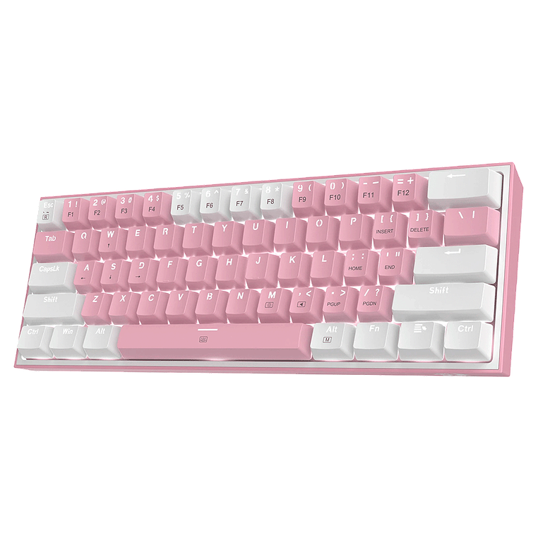 Teclado Mecánico Redragon Fizz Pink White K616 Rgb 2