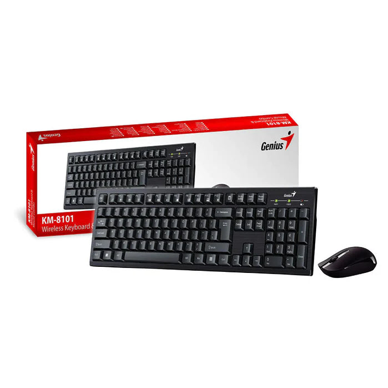 Combo Teclado+ Mouse Genius Wireless Km-8101 1