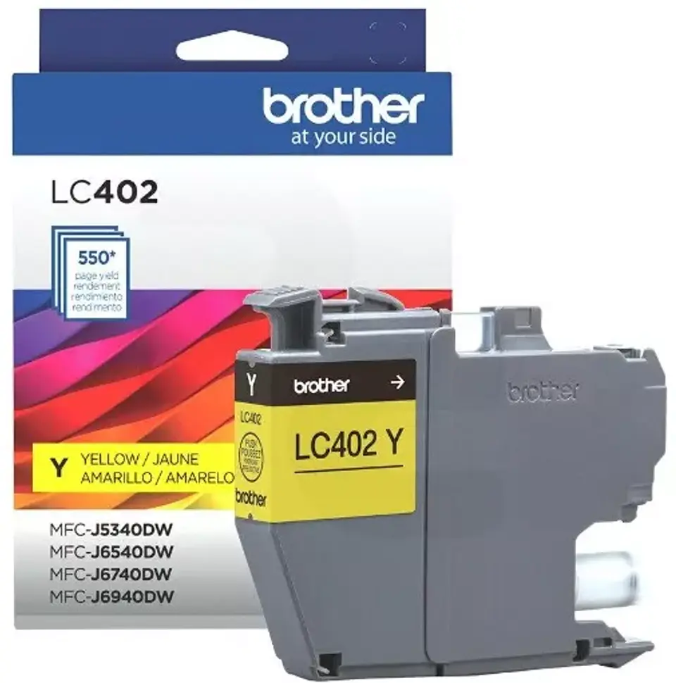 Cartucho Original Brother Lc-402 Y 1