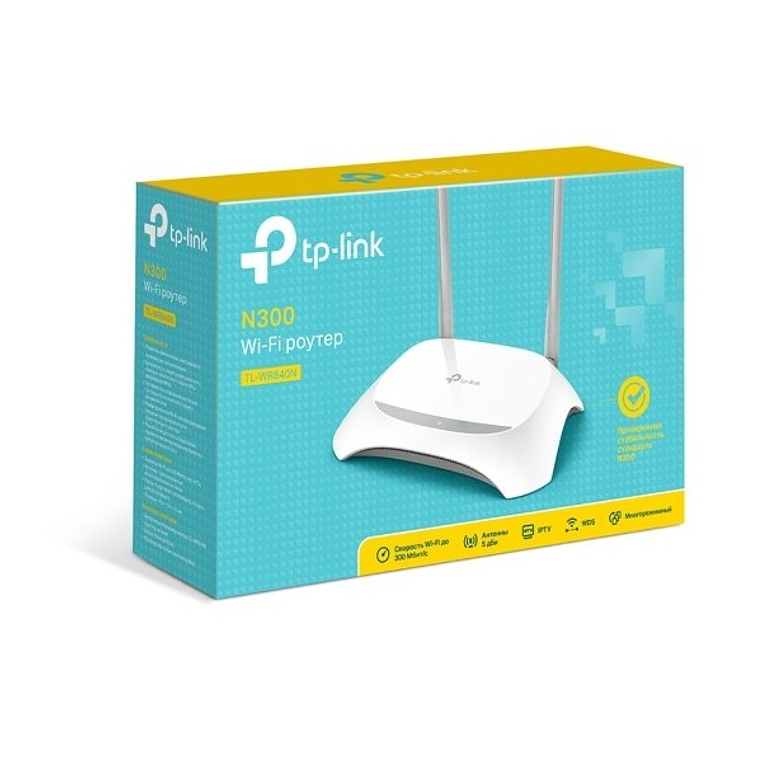 Router Inalámbrico 300 Mbps, Tl-Wr840N Tp Link 4