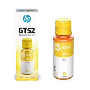 Tinta Original Hp Yellow Gt52 (M0H56Al)
