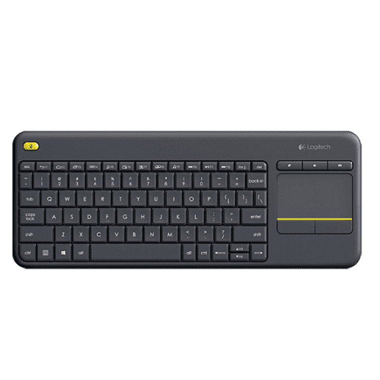 Teclado Inalámbrico Con Touchpad Logitech K400 Plus 1