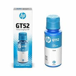 Tinta Original Hp Cyan Gt52 (M0H54Al)