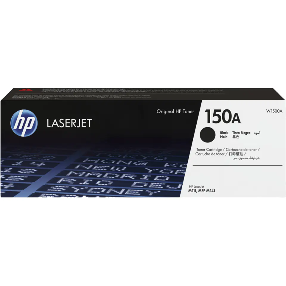 Tóner Original Hp 150A Negro  (W1500A) 1
