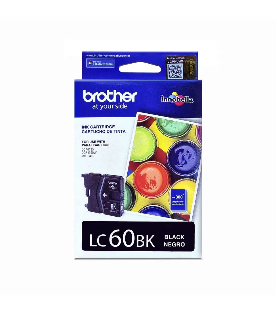 Cartucho De Tinta Original Brother Lc-60 Black 1