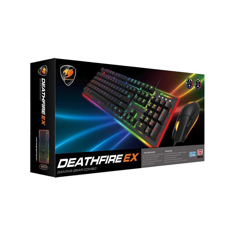 Combo Teclado Mouse Cougar Deathfire Ex 10