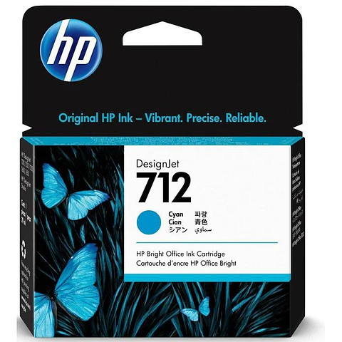 Cartucho Original Hp 712 C (3Ed67A)