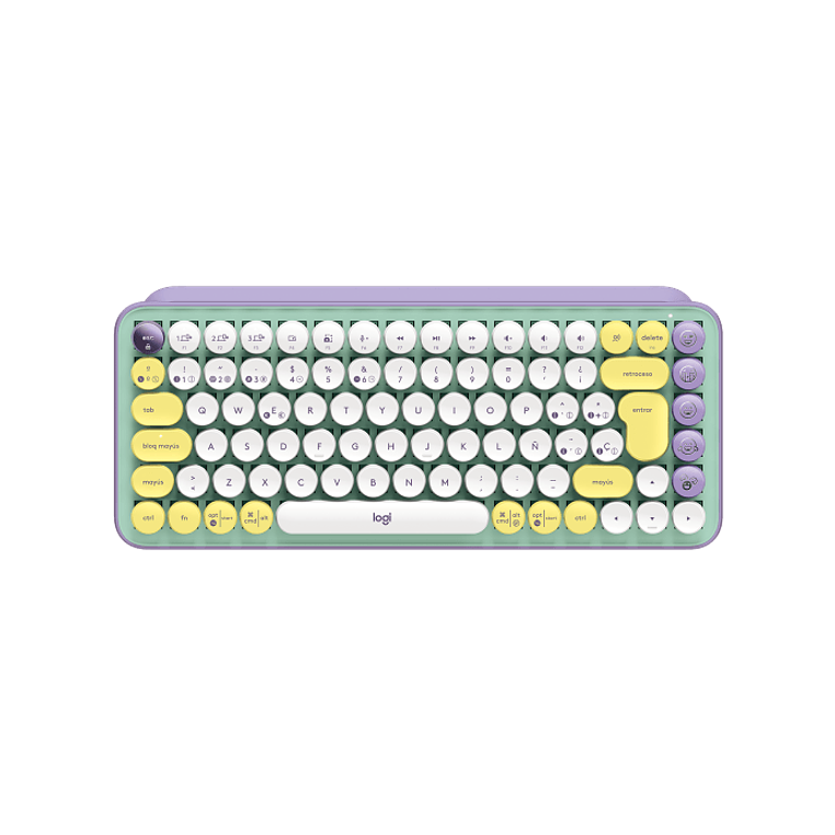 Teclado Mecánico Inalámbrico Logitech Pop Keys Daydream 1