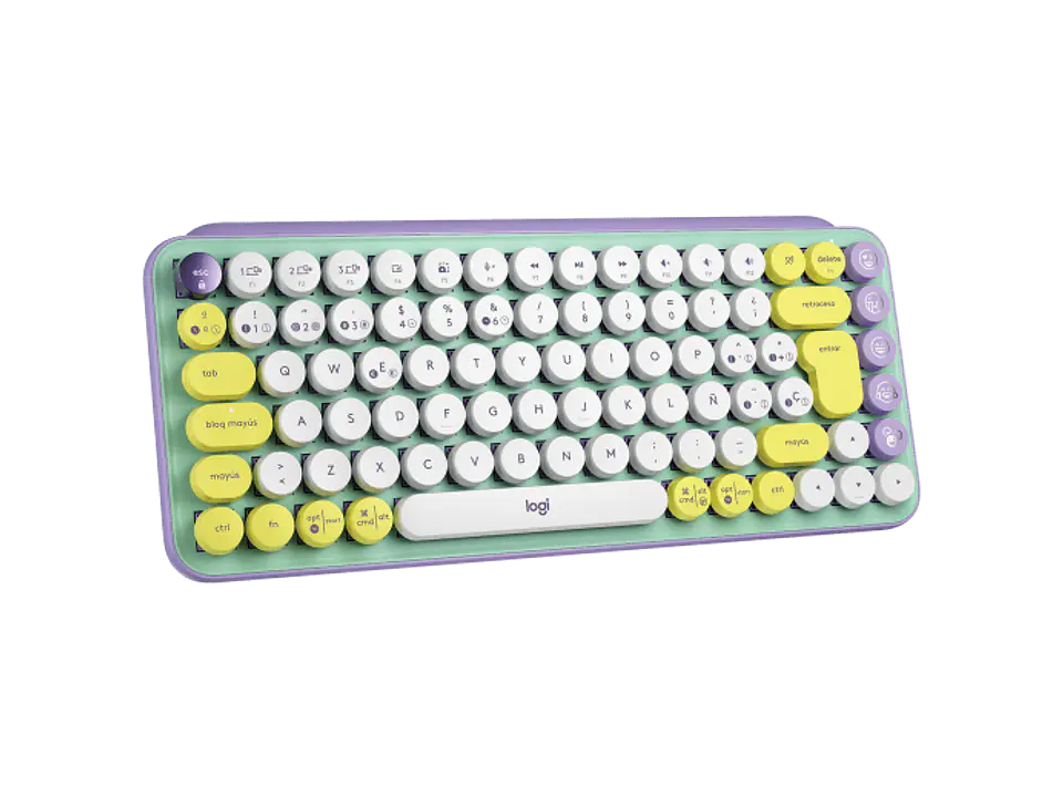 Teclado Mecánico Inalámbrico Logitech Pop Keys Daydream 3