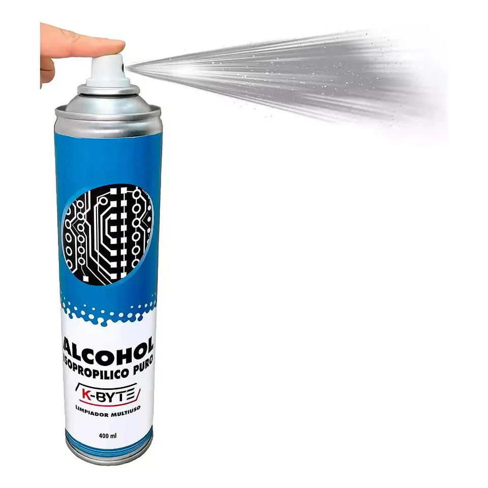Alcohol Isopropílico Puro Spray K-Byte 400Ml 3