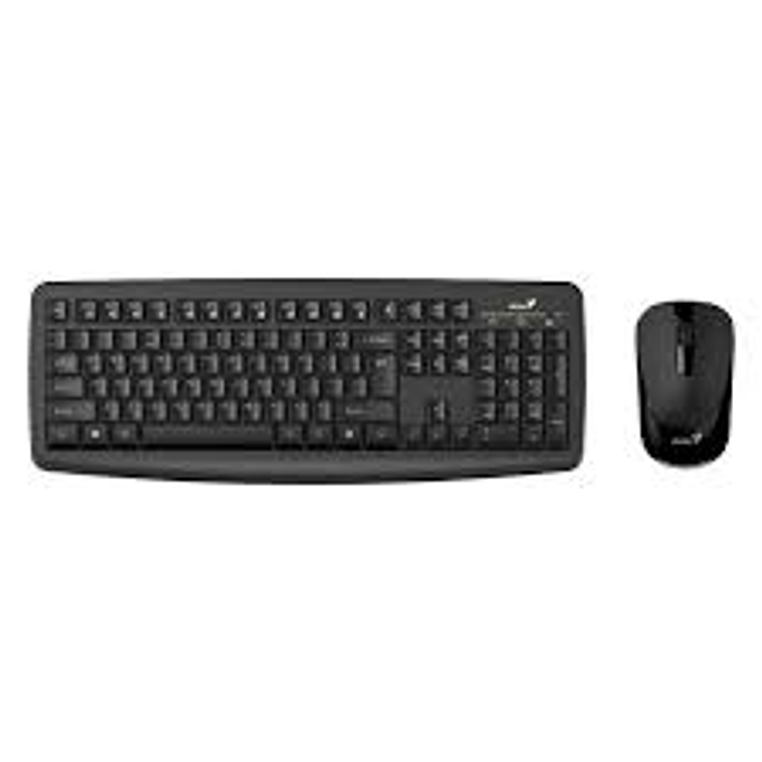 Combo Teclado + Mouse Smart Km-8100 2.4 Ghz Wireless Negro 1