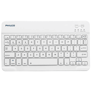 Mini Teclado Bluetooth 7 Pulgadas Philco Bk-701 White