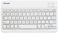 Mini Teclado Bluetooth 7 Pulgadas Philco Bk-701 White - Miniatura 1