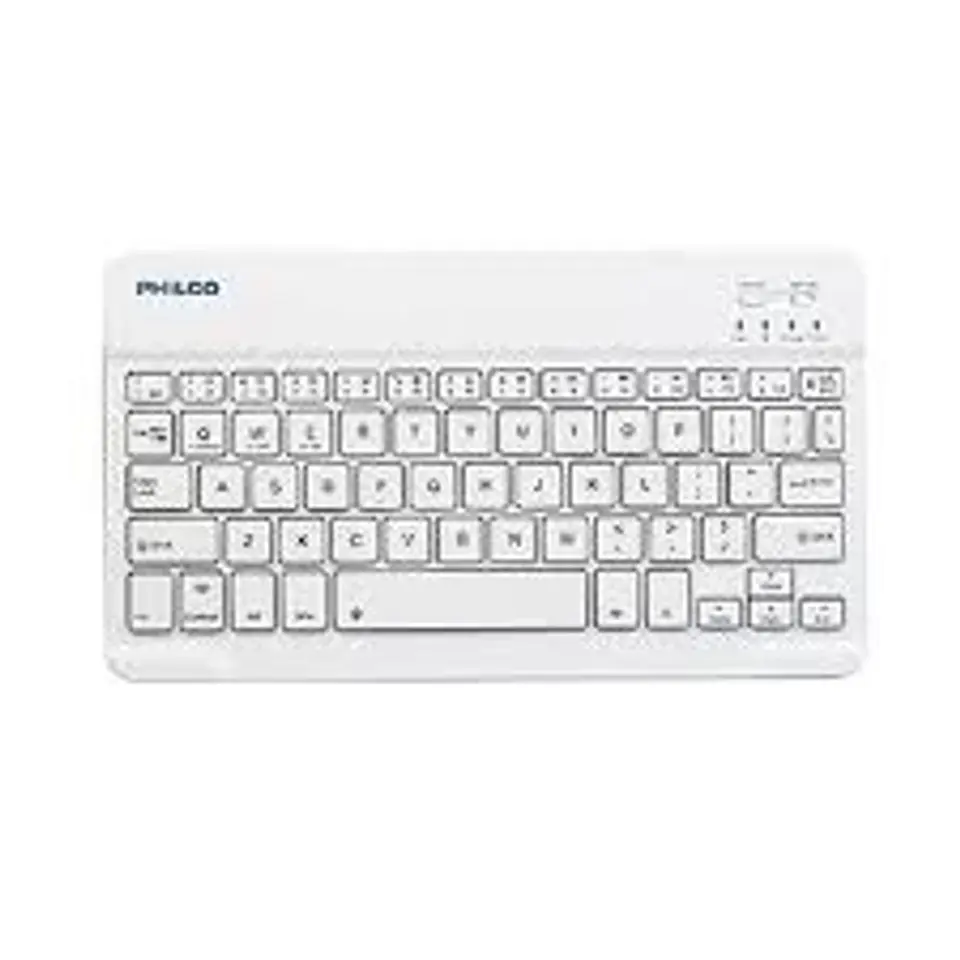 Mini Teclado Bluetooth 7 Pulgadas Philco Bk-701 White 2