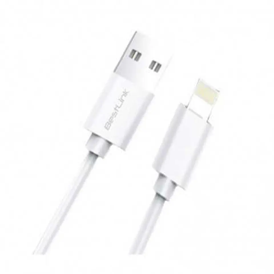 Cable De Carga Lightning Certificado Bestlink 1.5M 2.4A Carga Rapida 2