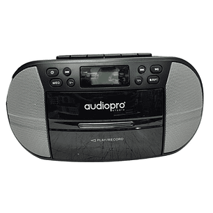 Radio Estéreo Audiopro Bluetooth/Cd/Cassette Ap02096