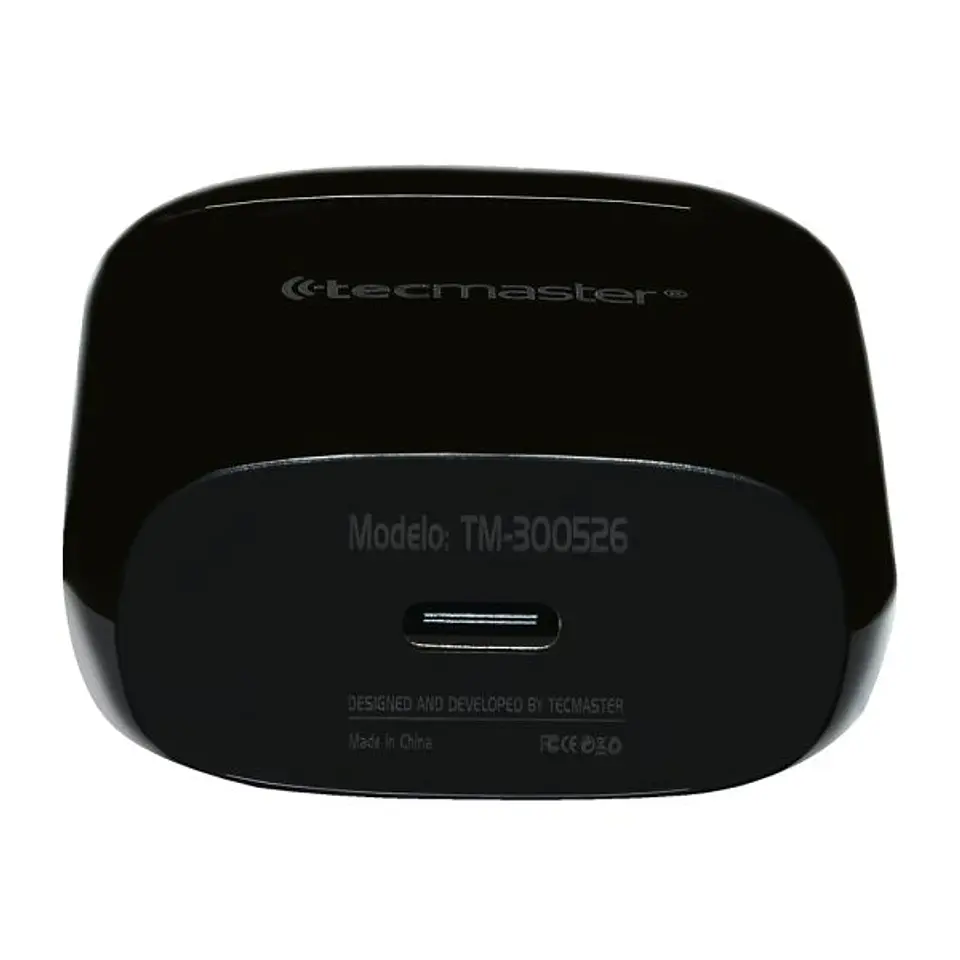 Audífono Earbuds Tws – Tipo-C, Bt Wireless  Negro Tecmaster 3