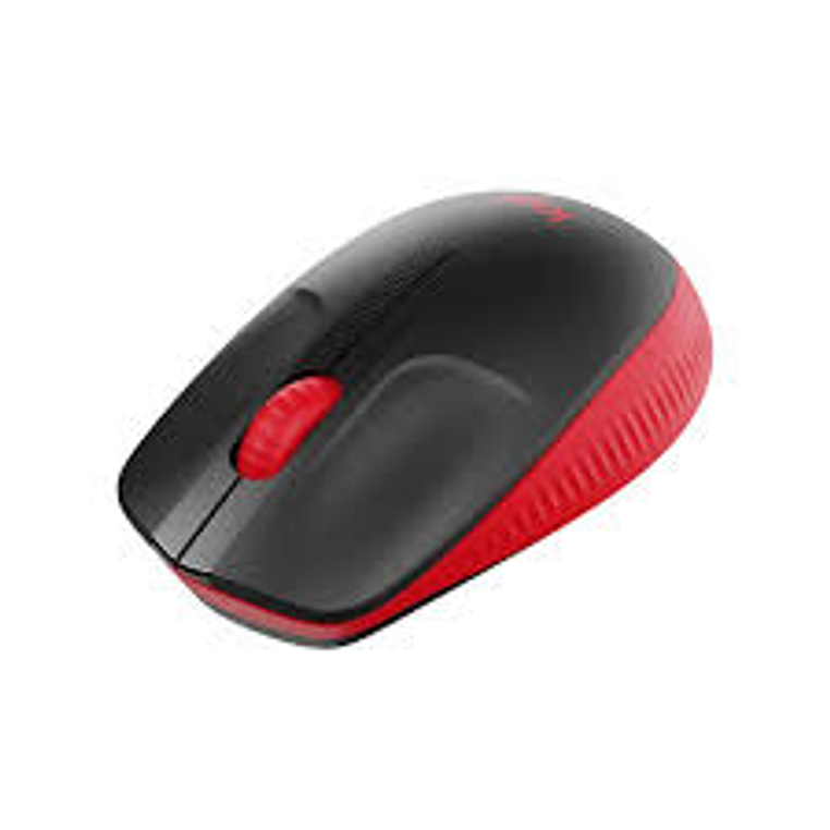 Mouse Inalámbrico Logitech Full Size M190 Red/Black 3