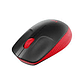 Mouse Inalámbrico Logitech Full Size M190 Red/Black - Miniatura 3