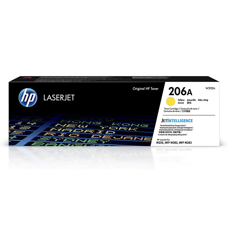 Tóner Original HP 206A (W2112) Y 2