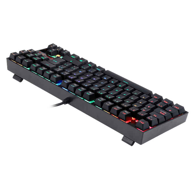 Teclado Mecánico Redragon Kumara K552 Rgb Switch Red 4