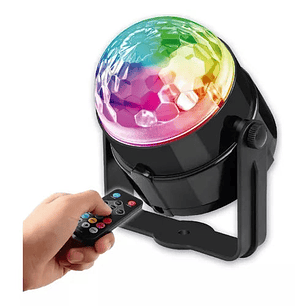 Bola De Luces Led Multicolor Para Fiestas Dblue Con Control