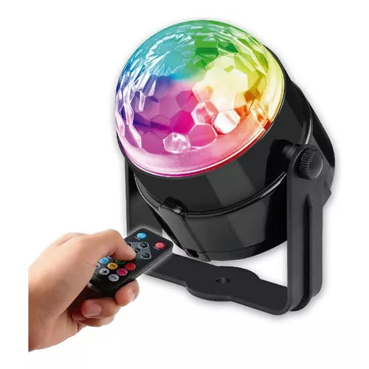Bola De Luces Led Multicolor Para Fiestas Dblue Con Control 1