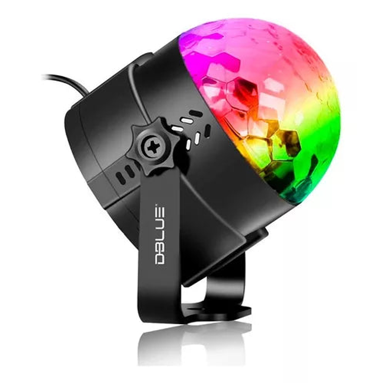 Bola De Luces Led Multicolor Para Fiestas Dblue Con Control 2