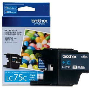 Cartucho Brother Original Lc75 Xl Cyan